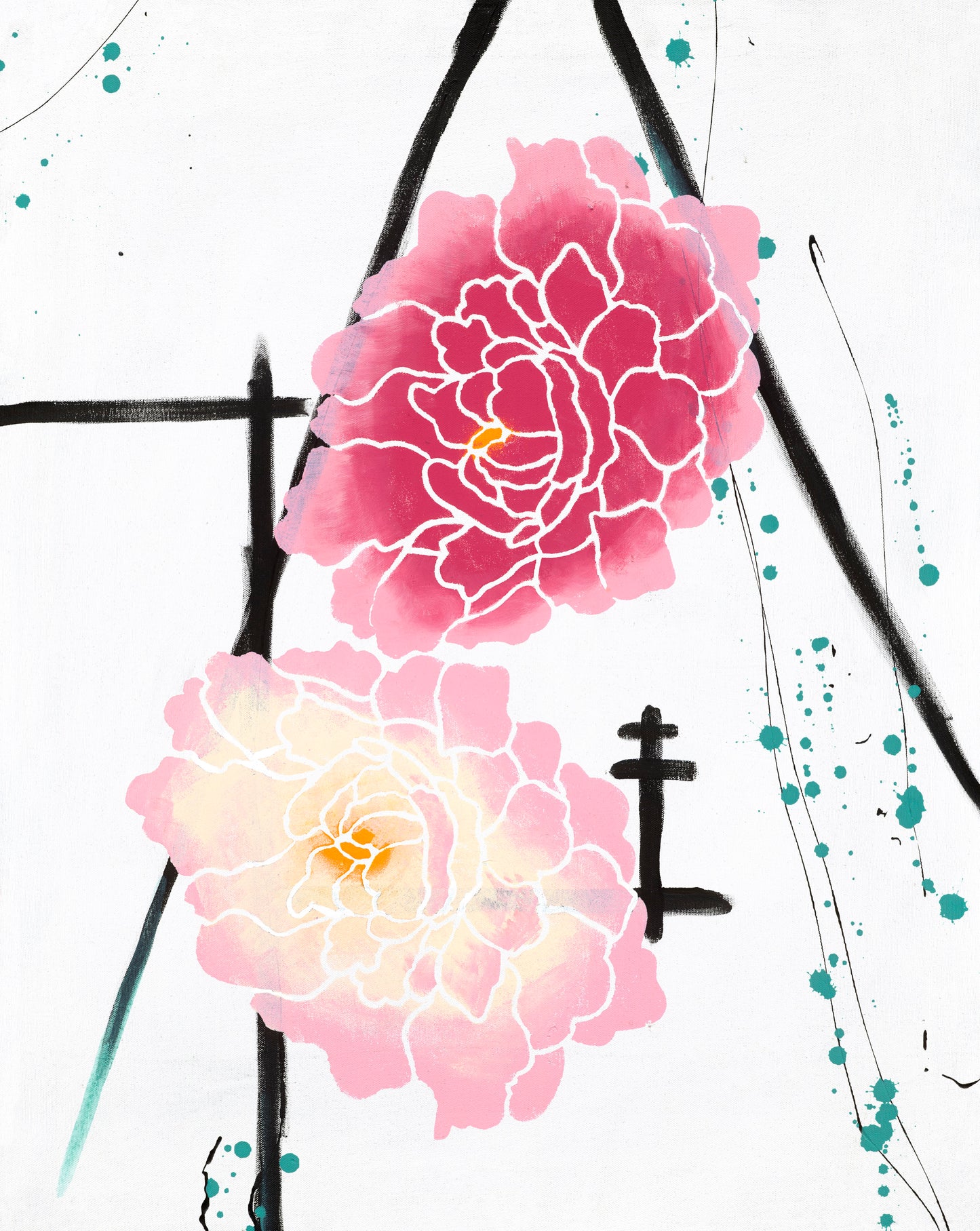 "Peony 1" art print 1 of 4